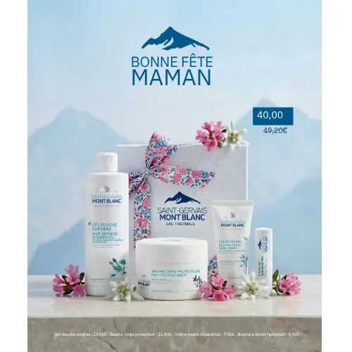 Coffret Bien être Fête des Mères Hydratant